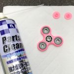 パーツクリーナーでハンドスピナーを脱脂できるかやってみた