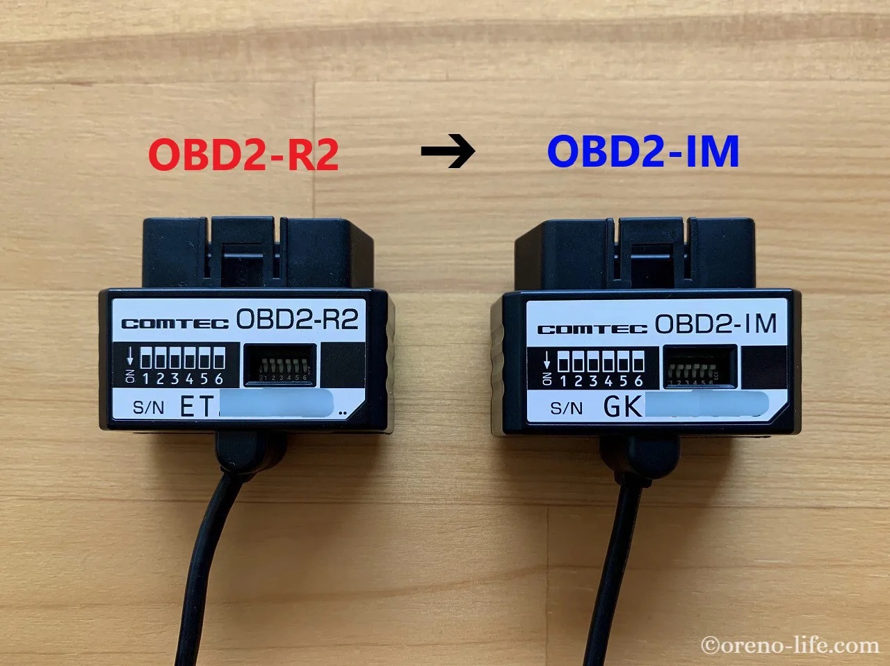 COMTEC ZERO802M 本体 OBD2-R2 付属-